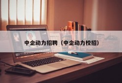 中企动力招聘（中企动力校招）