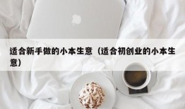 适合新手做的小本生意（适合初创业的小本生意）