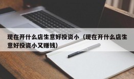 现在开什么店生意好投资小（现在开什么店生意好投资小又赚钱）