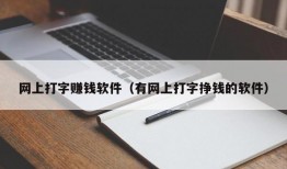 网上打字赚钱软件（有网上打字挣钱的软件）