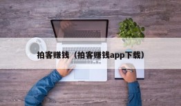 拍客赚钱（拍客赚钱app下载）