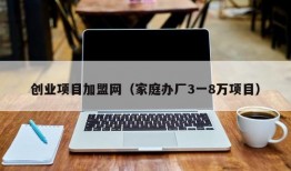 创业项目加盟网（家庭办厂3一8万项目）