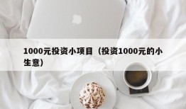 1000元投资小项目（投资1000元的小生意）