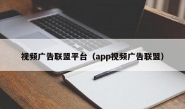 视频广告联盟平台（app视频广告联盟）